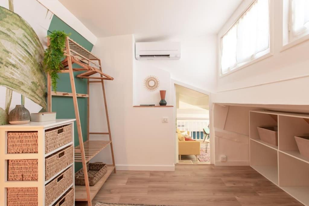 #48 Suite Jean Top Floor Terrace 5Min Walk Sea Ac นีซ ภายนอก รูปภาพ
