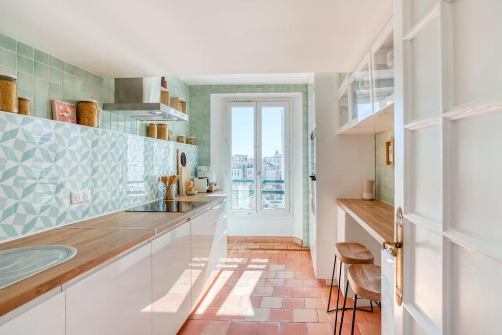 #48 Suite Jean Top Floor Terrace 5Min Walk Sea Ac นีซ ภายนอก รูปภาพ