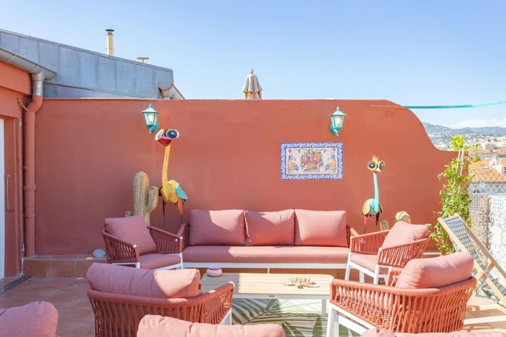 #48 Suite Jean Top Floor Terrace 5Min Walk Sea Ac นีซ ภายนอก รูปภาพ