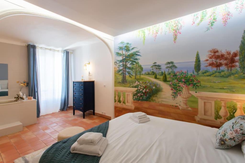 #48 Suite Jean Top Floor Terrace 5Min Walk Sea Ac นีซ ภายนอก รูปภาพ