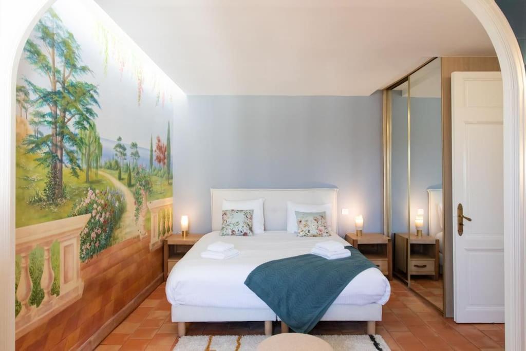 #48 Suite Jean Top Floor Terrace 5Min Walk Sea Ac นีซ ภายนอก รูปภาพ